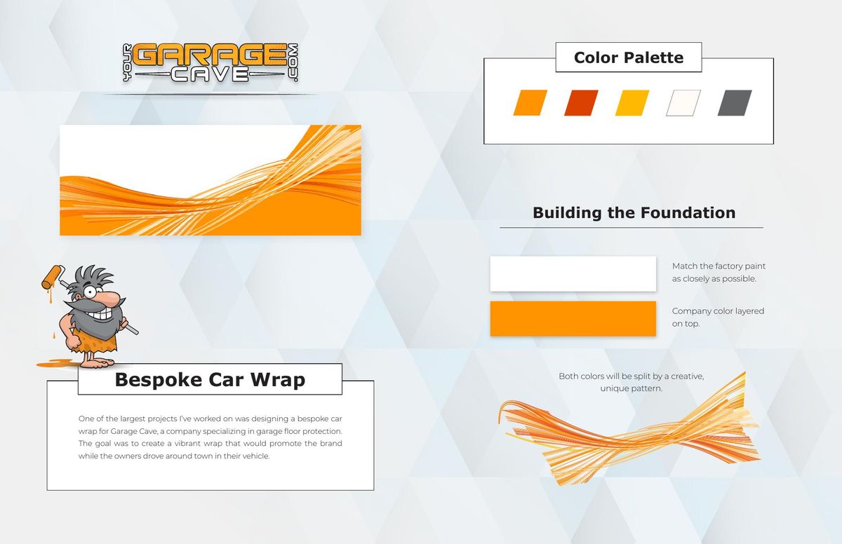 Color palette and pattern development