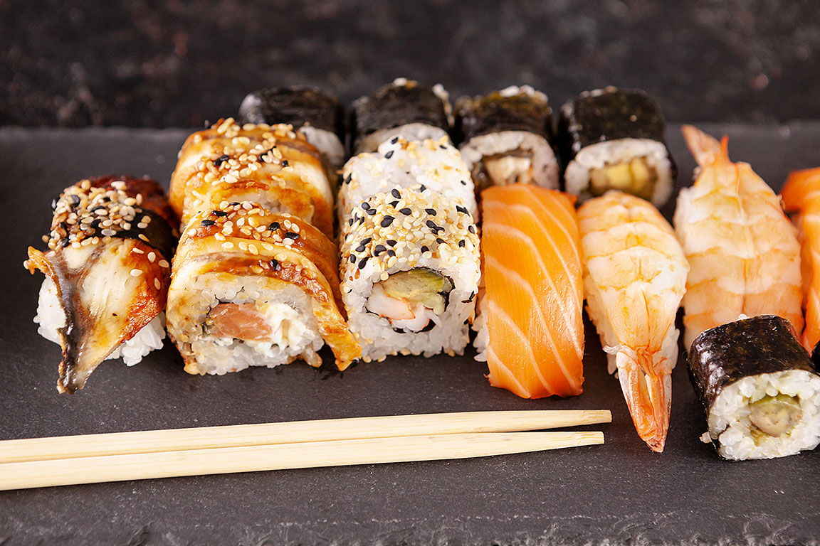 Kasata sushi rolls