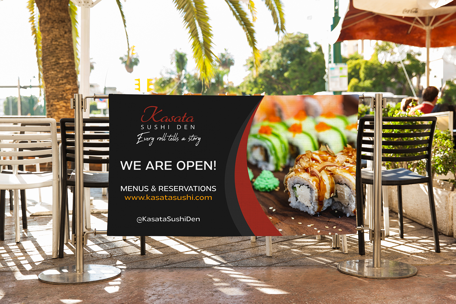 Kasata promotional banner — opening launch