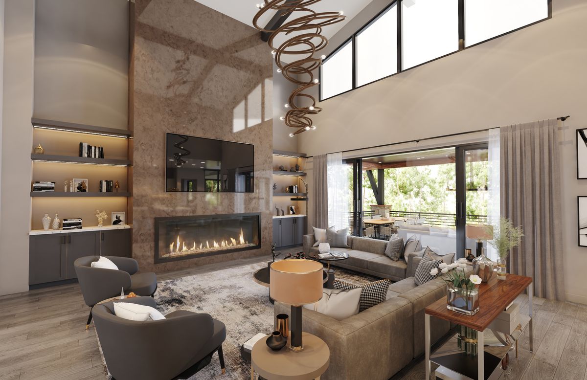 Living room render